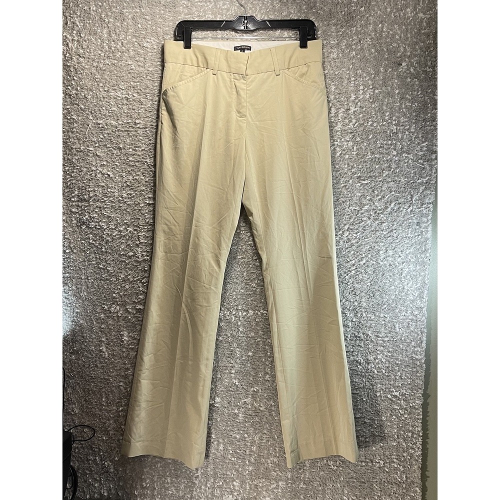 Tara Jarmon Women's Slacks Pants 40EUR US Size 8 Flat Front Boot Career Preppy